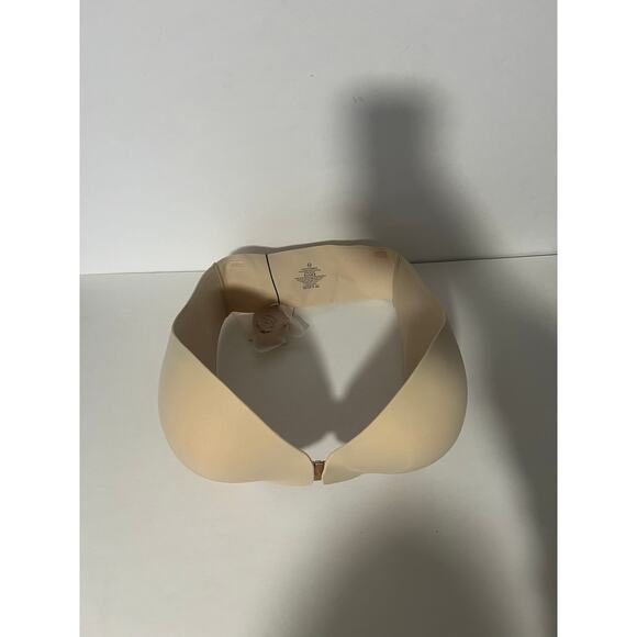 NWT Evelyn & Bobbie Women's Everyday Bustier Strapless Bra Cream 08.14.098 (36D) - Picture 5 of 13